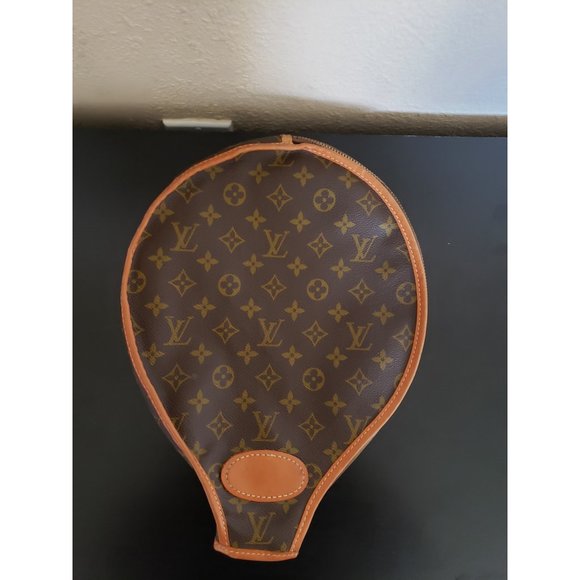 monogrammed tennis racket cover